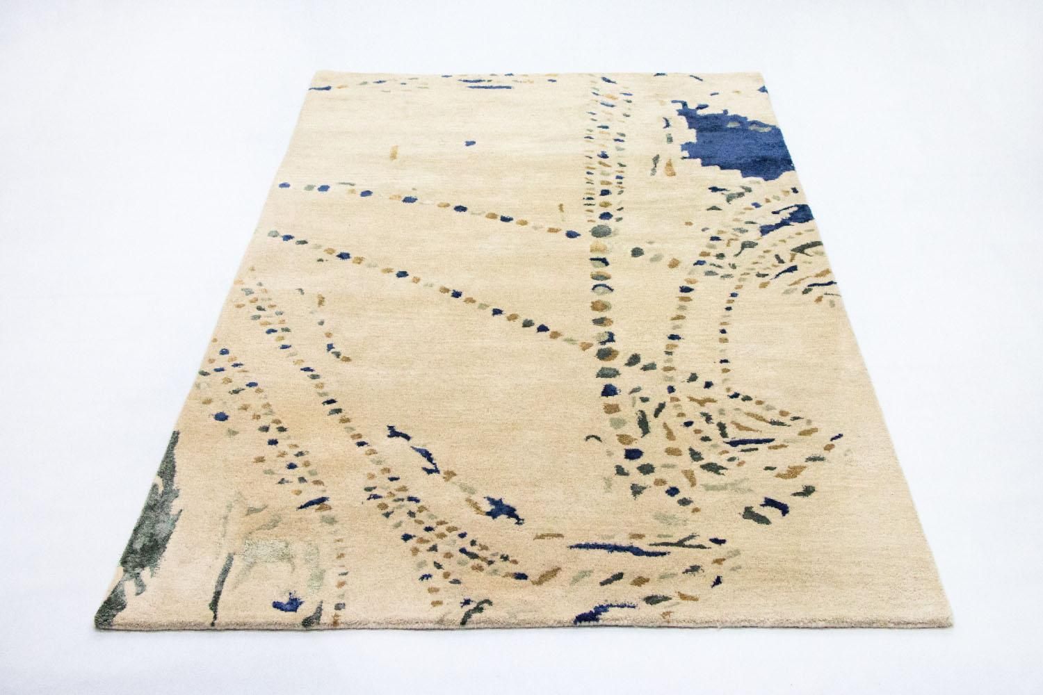 Alfombra de diseño - 240 x 152 cm - beige