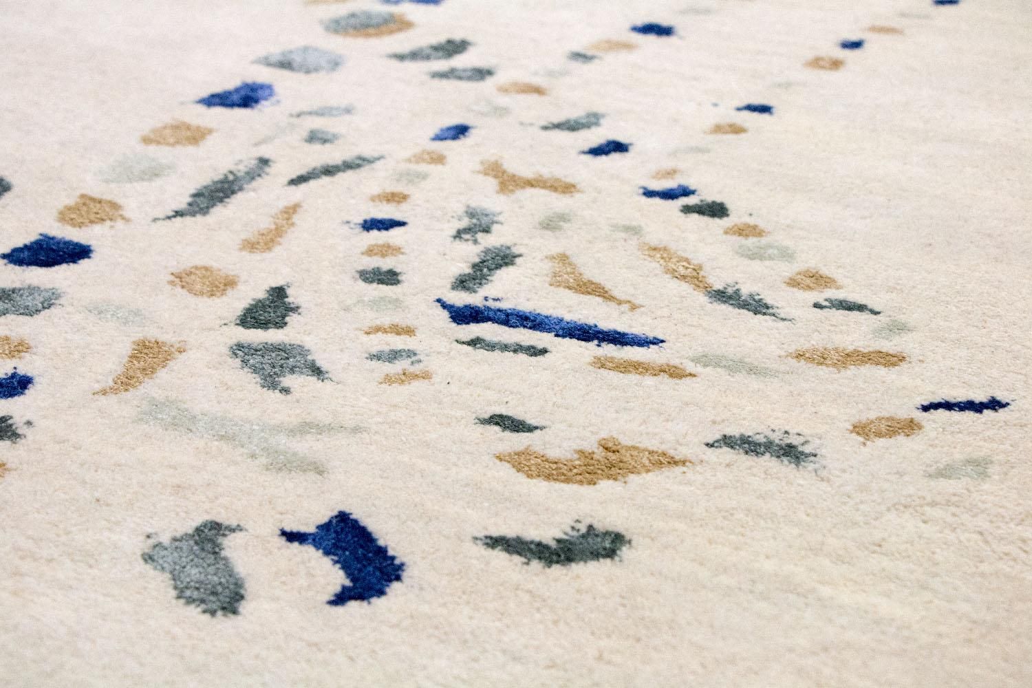 Alfombra de diseño - 240 x 152 cm - beige