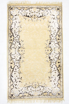 Alfombra de diseño - 156 x 88 cm - beige