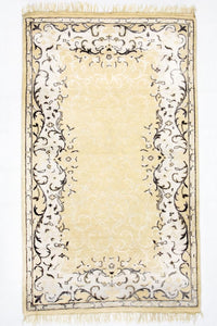 Alfombra de diseño - 156 x 88 cm - beige