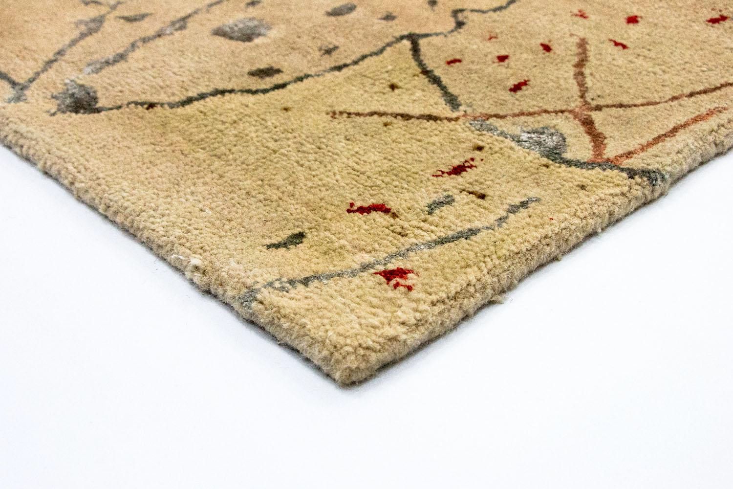 Alfombra de diseño - 242 x 155 cm - beige