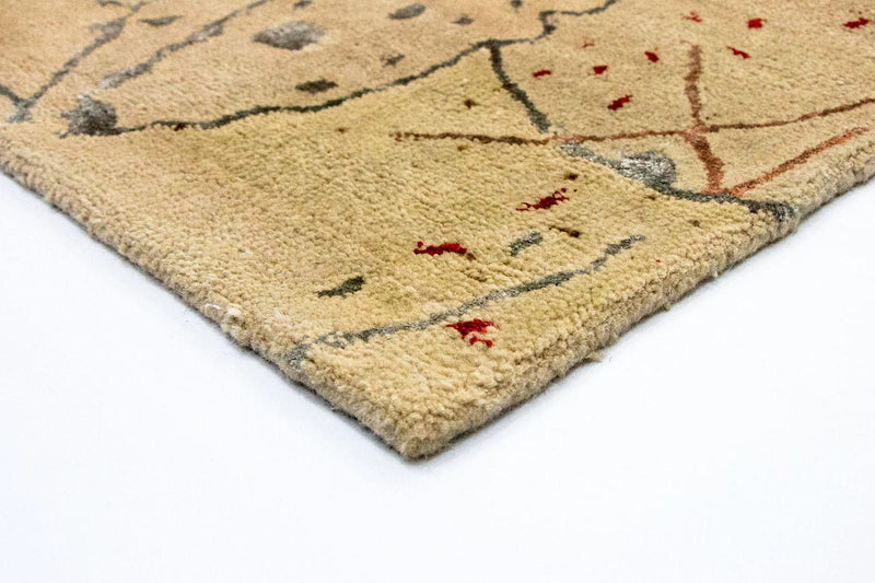 Alfombra de diseño - 242 x 155 cm - beige