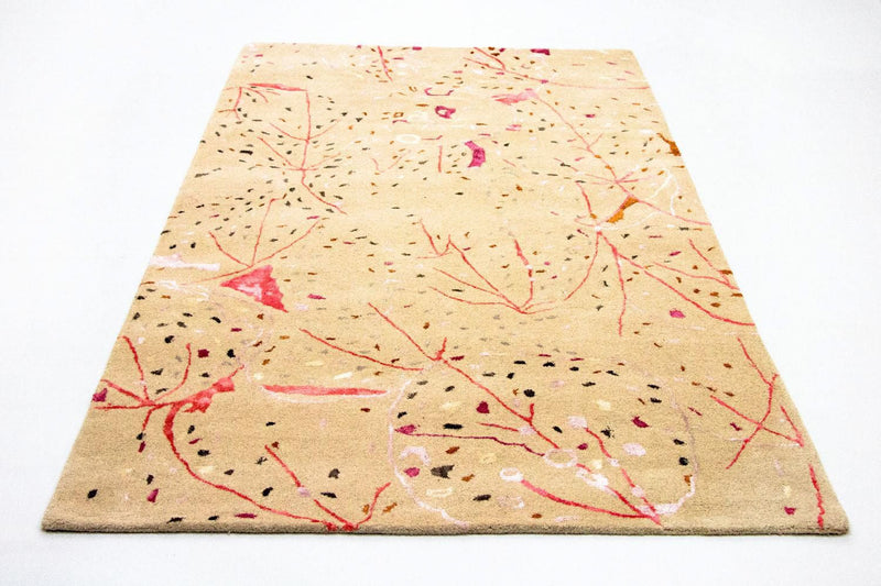 Alfombra de diseño - 244 x 155 cm - beige