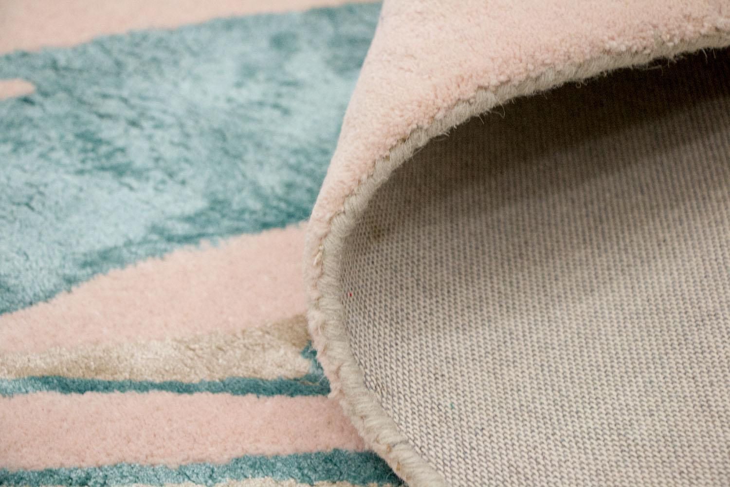 Alfombra de diseño - 180 x 122 cm - beige