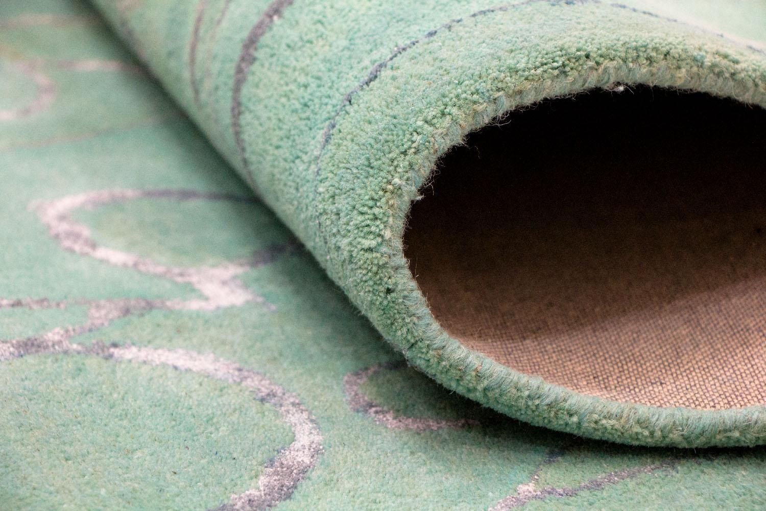 Alfombra de diseño - 244 x 154 cm - verde
