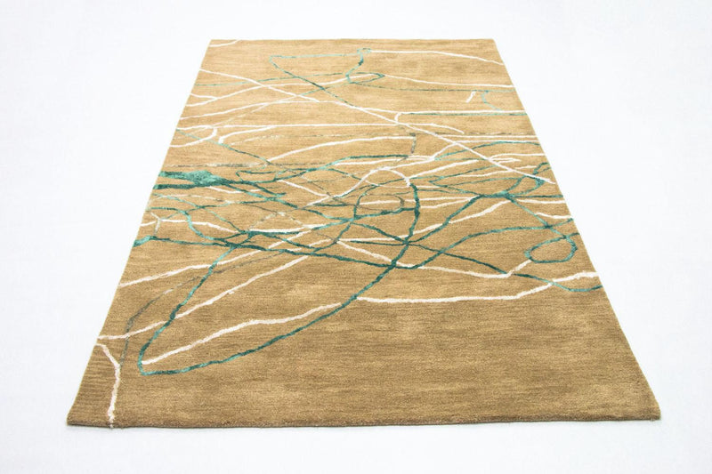 Alfombra de diseño - 245 x 156 cm - beige
