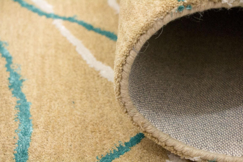 Alfombra de diseño - 245 x 156 cm - beige