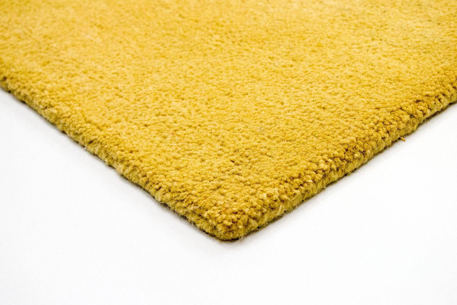 Alfombra de diseño - 242 x 154 cm - amarillo mostaza