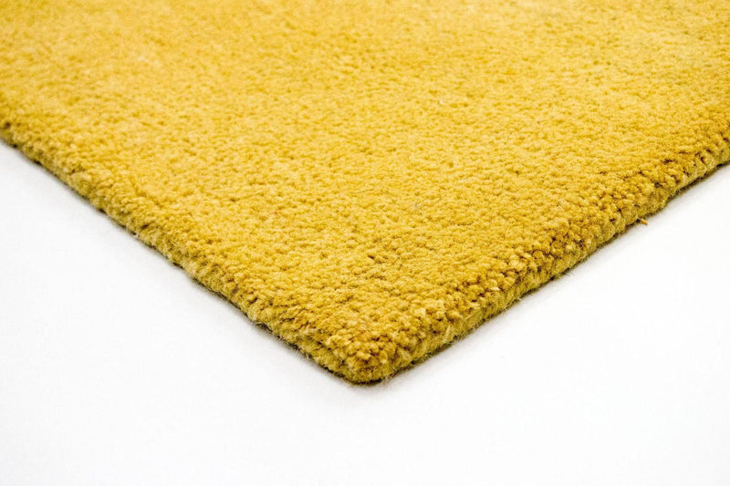 Alfombra de diseño - 242 x 154 cm - amarillo mostaza