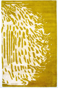 Alfombra de diseño - 244 x 153 cm - verde claro