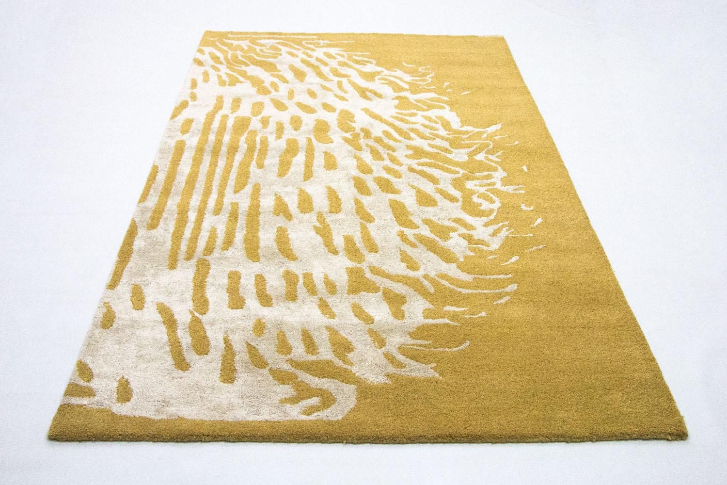 Alfombra de diseño - 244 x 153 cm - verde claro