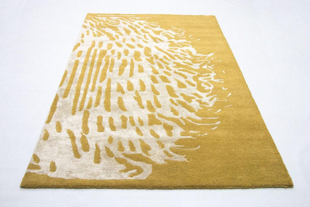 Alfombra de diseño - 244 x 153 cm - verde claro