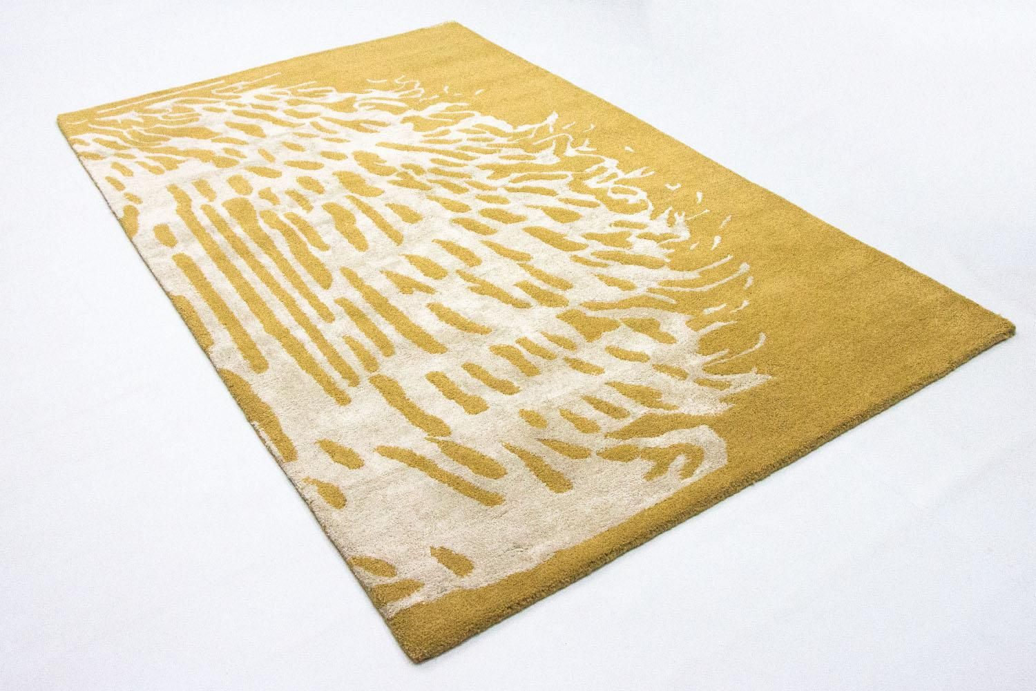 Alfombra de diseño - 244 x 153 cm - verde claro