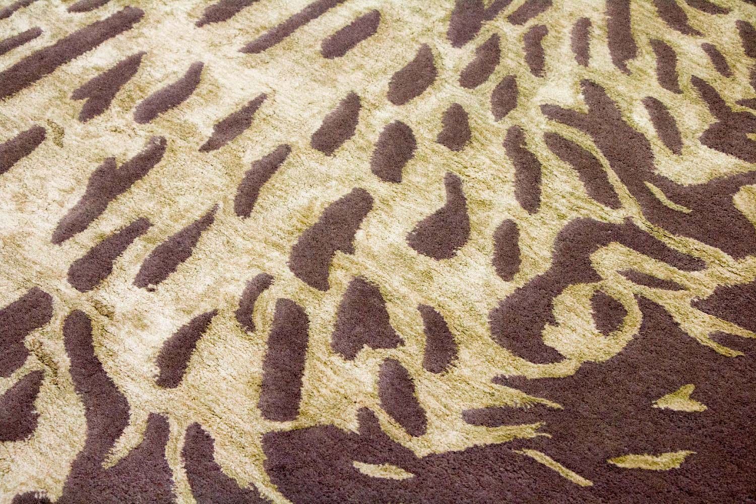 Alfombra de diseño - 242 x 153 cm - lila