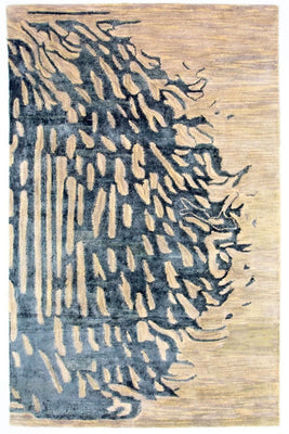 Alfombra de diseño - 246 x 154 cm - beige