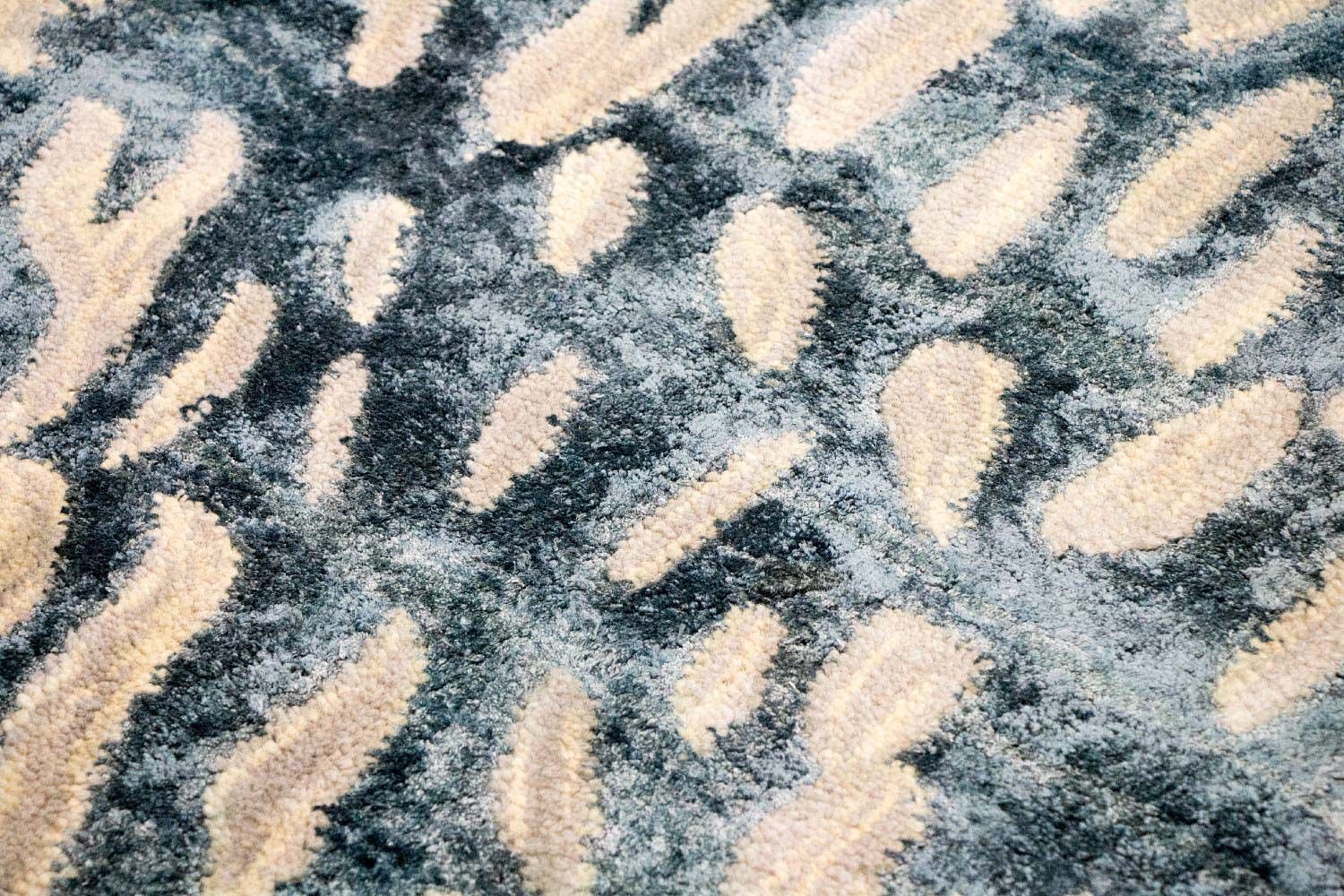 Alfombra de diseño - 246 x 154 cm - beige