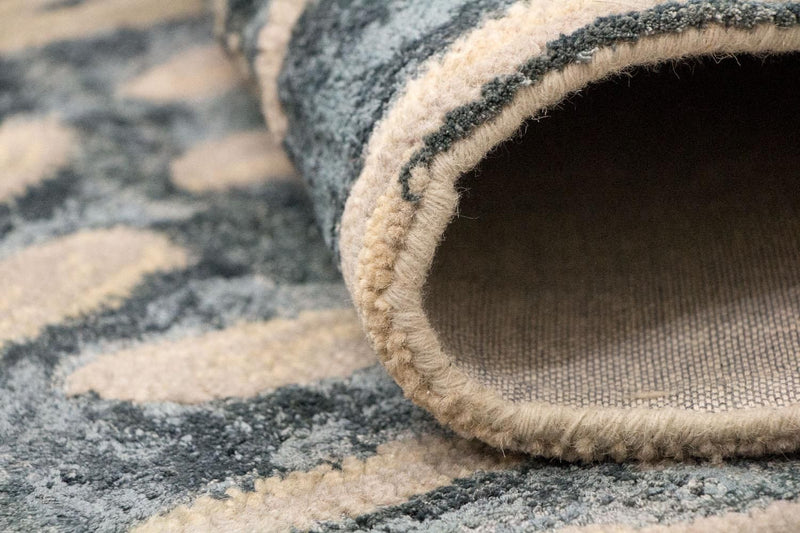 Alfombra de diseño - 246 x 154 cm - beige