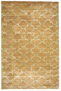 Alfombra de lana - 244 x 155 cm - beige