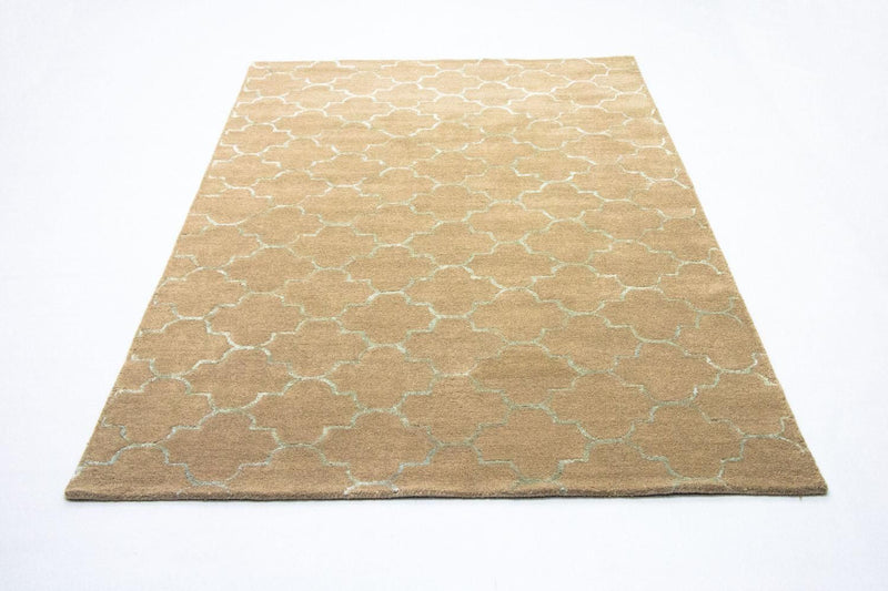 Alfombra de lana - 244 x 155 cm - beige