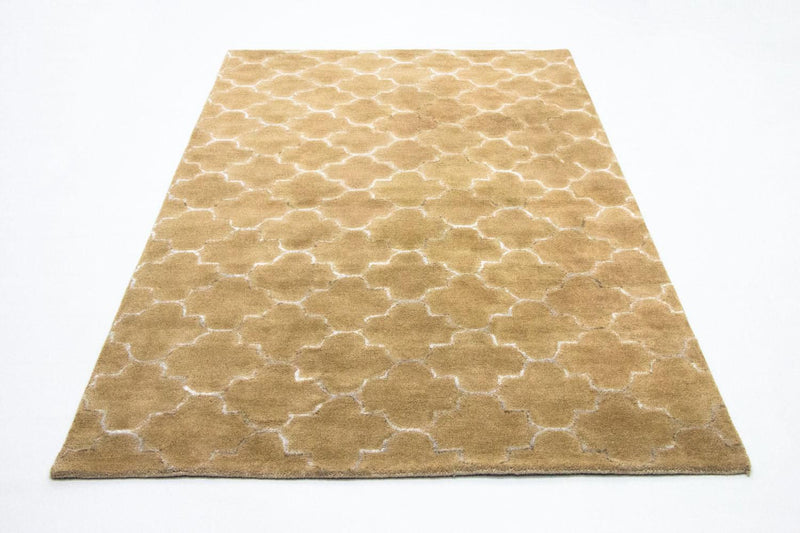 Alfombra de lana - 246 x 156 cm - beige