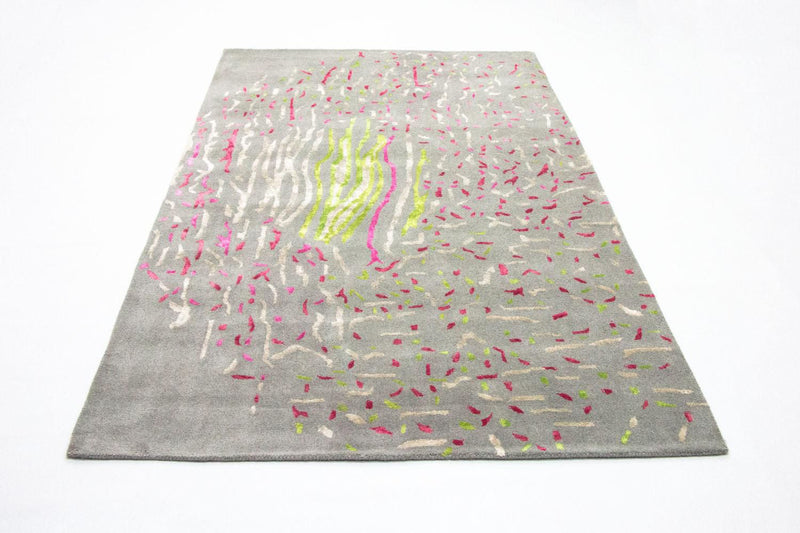 Alfombra de diseño - 245 x 143 cm - gris