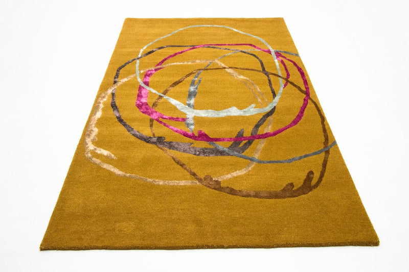 Alfombra de diseño - 245 x 155 cm - naranja