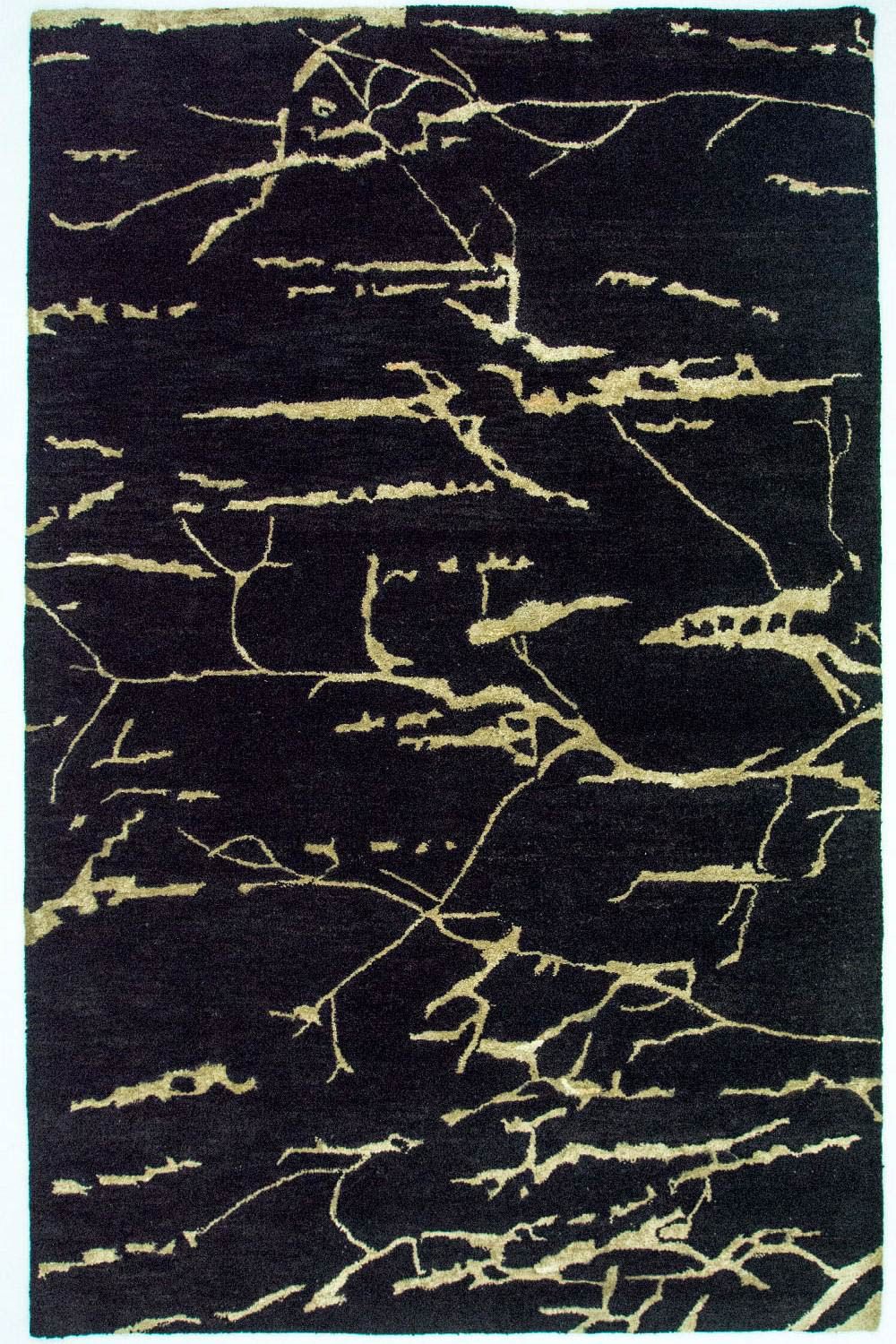 Alfombra de diseño - 243 x 155 cm - azul
