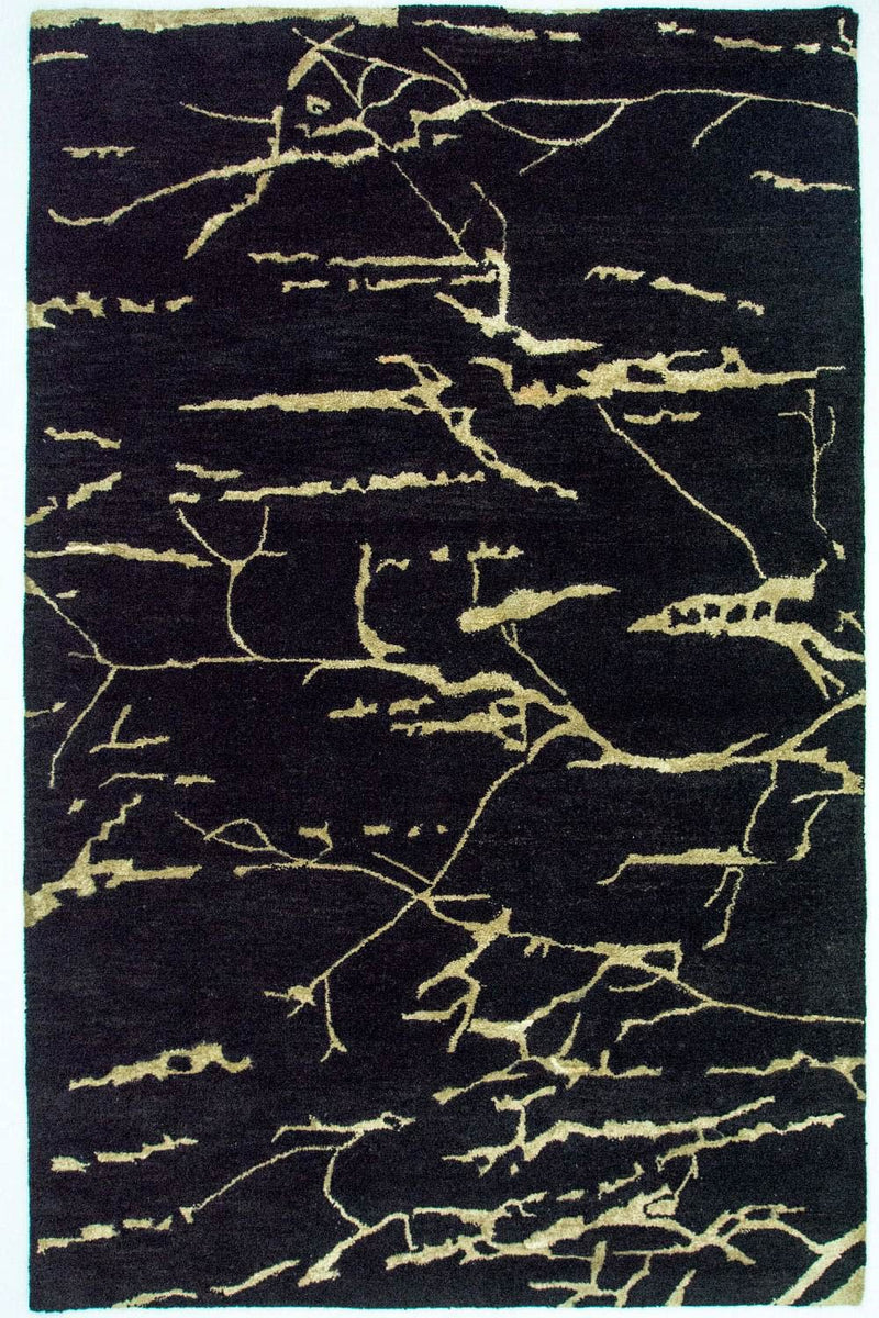 Alfombra de diseño - 243 x 155 cm - azul