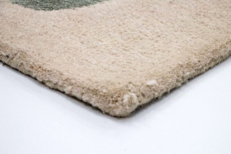 Alfombra de diseño - 179 x 121 cm - beige