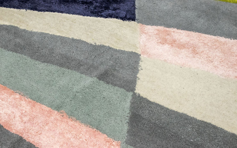 Alfombra de diseño - 299 x 240 cm - colorido