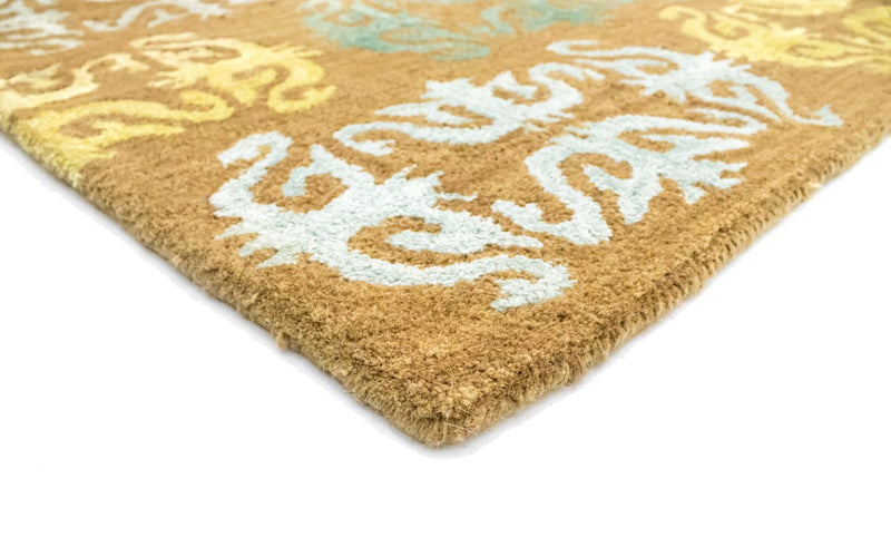 Alfombra de diseño - 263 x 181 cm - marrón
