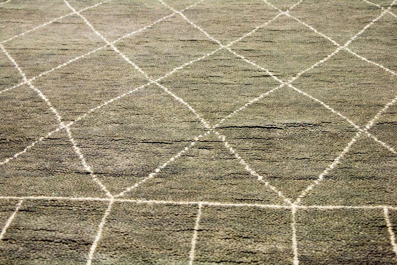 Alfombra de diseño - 240 x 160 cm - gris