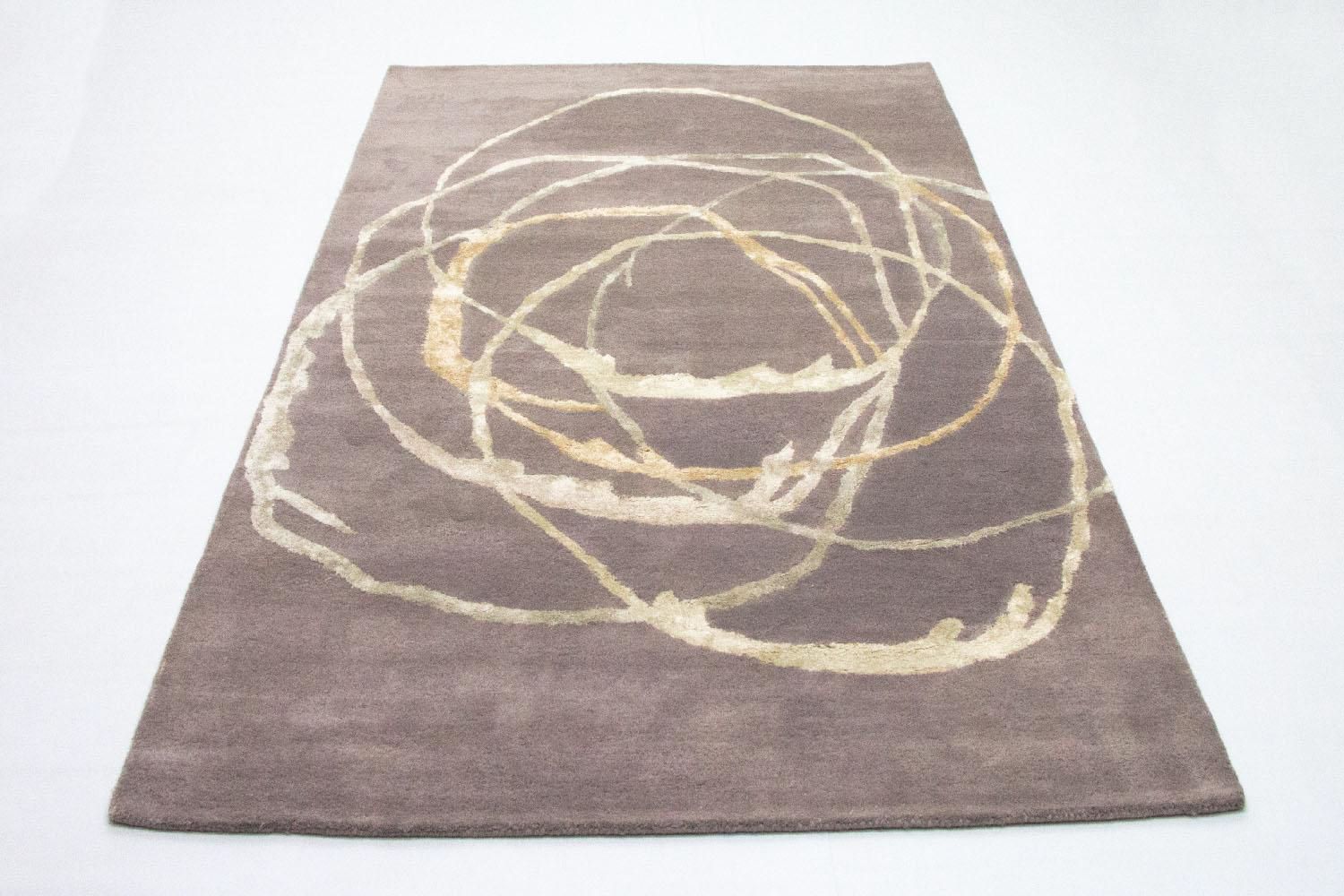 Alfombra de diseño - 245 x 155 cm - púrpura