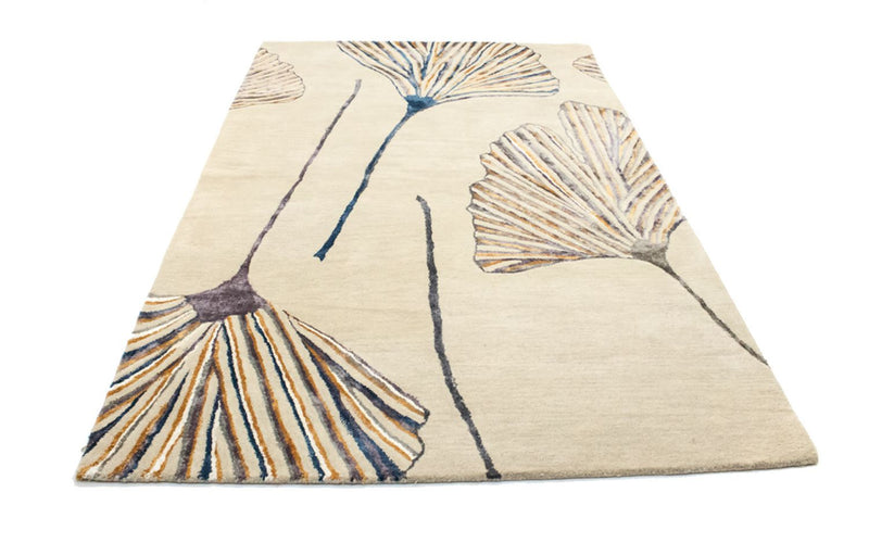 Alfombra de diseño - 243 x 152 cm - beige