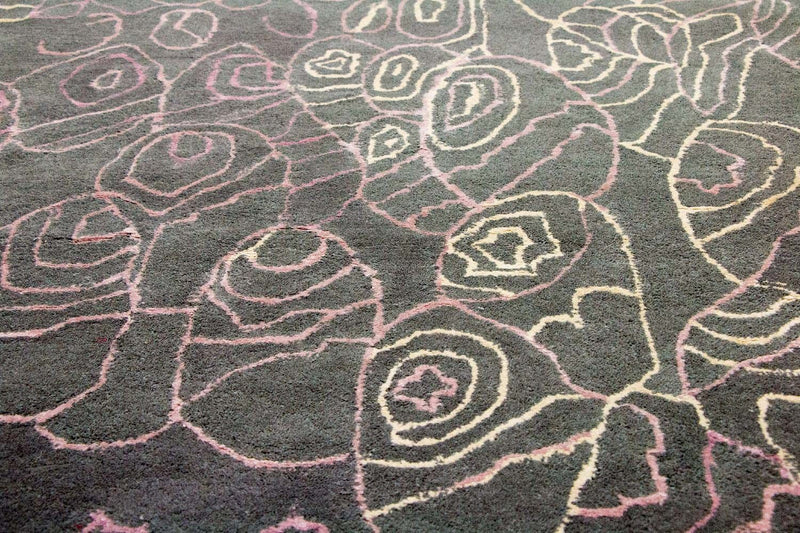 Alfombra de diseño - 244 x 152 cm - multicolor