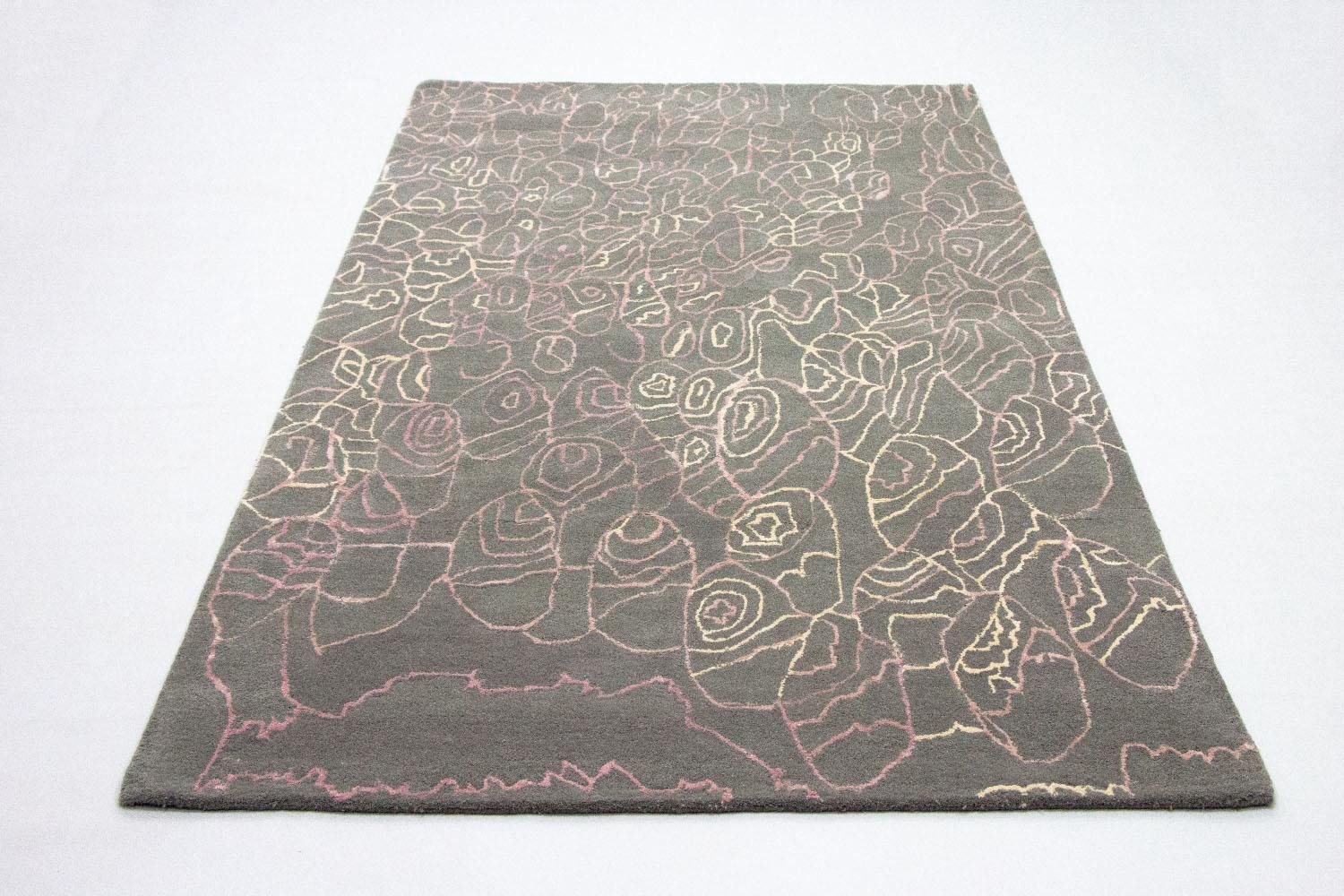 Alfombra de diseño - 244 x 152 cm - multicolor