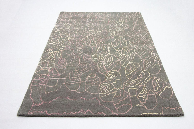 Alfombra de diseño - 244 x 152 cm - multicolor