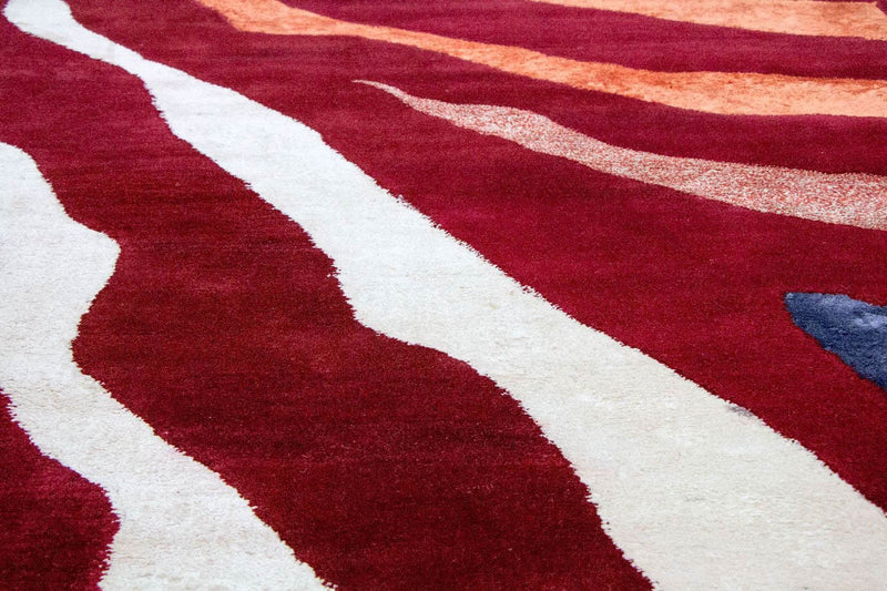 Alfombra de diseño - 244 x 159 cm - multicolor