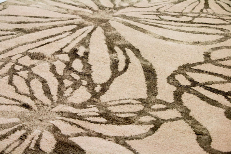 Alfombra de diseño - 196 x 135 cm - beige
