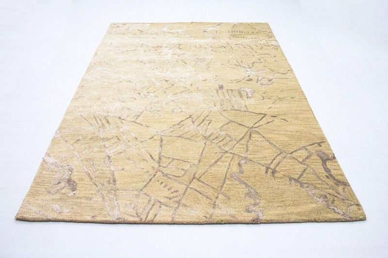 Alfombra de diseño - 243 x 152 cm - multicolor