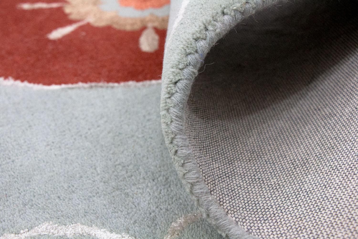 Alfombra de diseño - 239 x 150 cm - plata