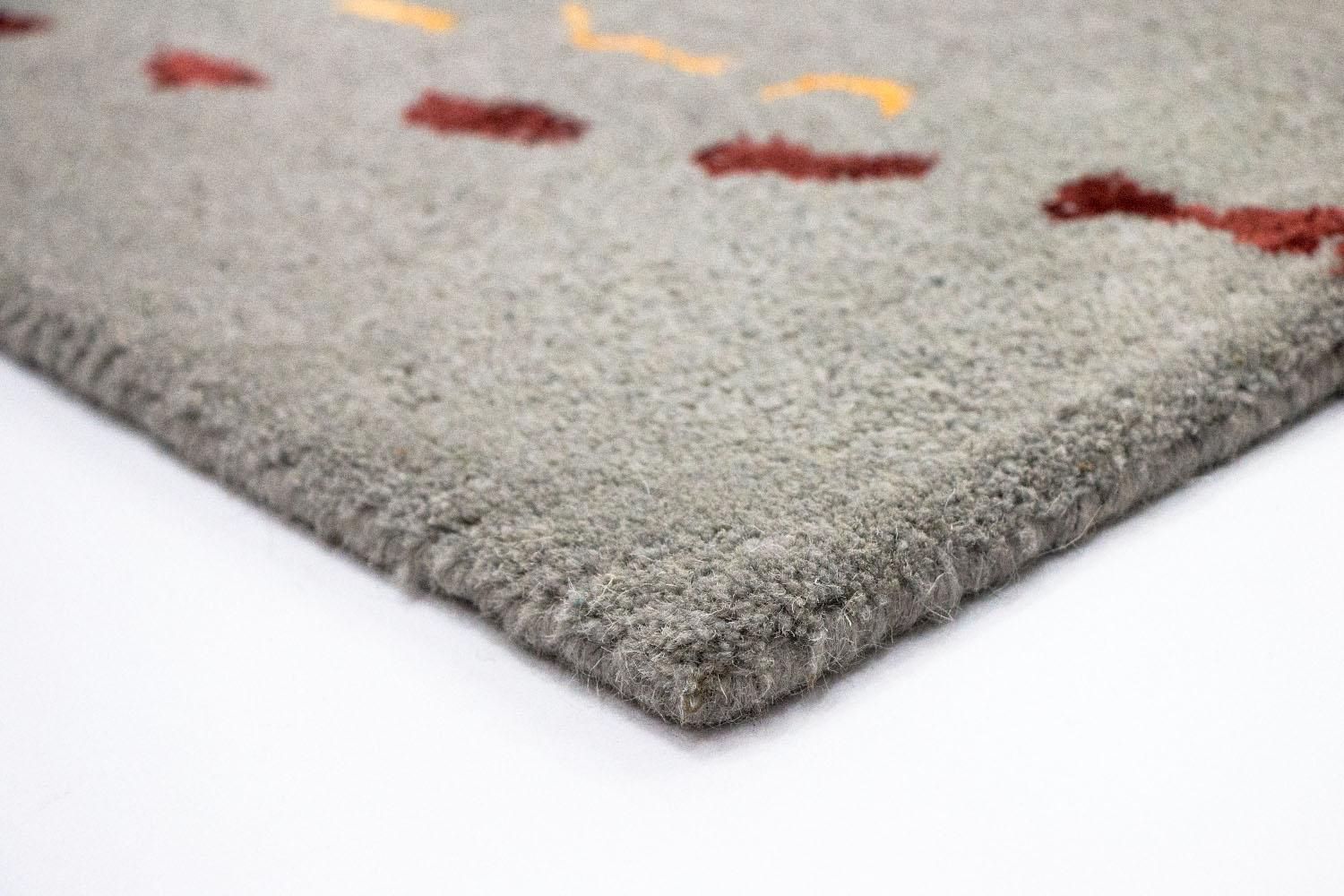 Alfombra de diseño - 242 x 155 cm - marrón