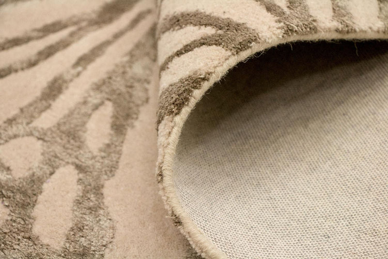 Alfombra de diseño - 193 x 134 cm - beige
