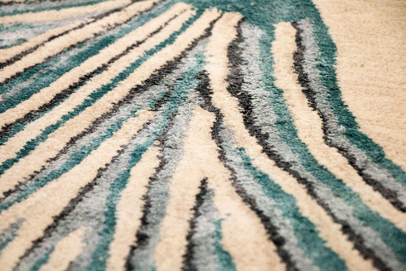Alfombra de diseño - 243 x 153 cm - beige