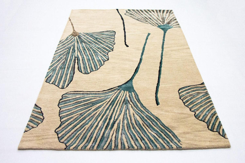 Alfombra de diseño - 243 x 153 cm - beige