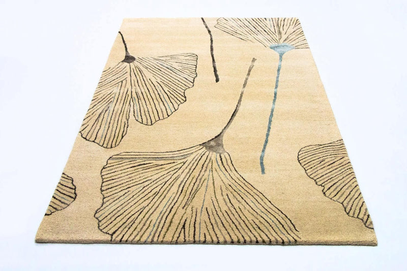 Alfombra de diseño - 243 x 151 cm - beige