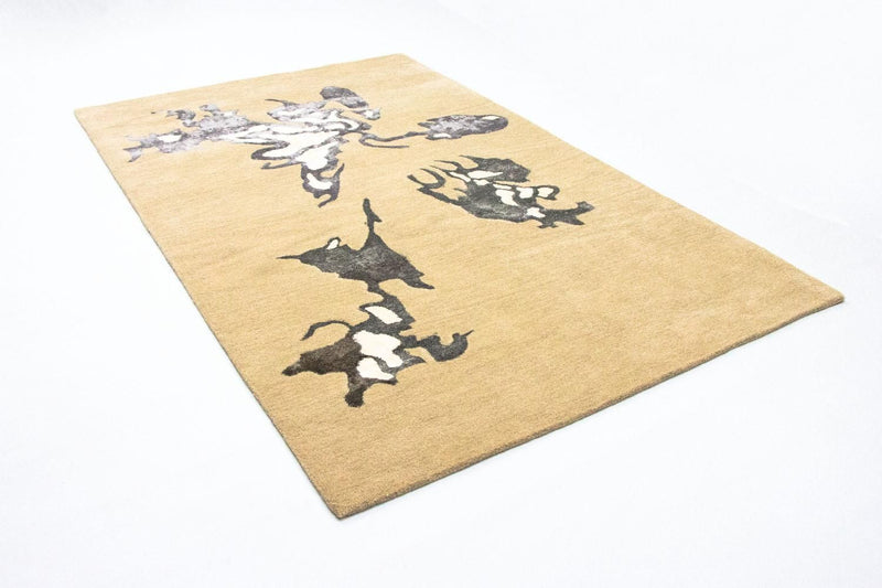 Alfombra de diseño - 241 x 154 cm - beige