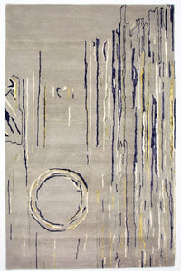 Alfombra de diseño - 244 x 157 cm - beige