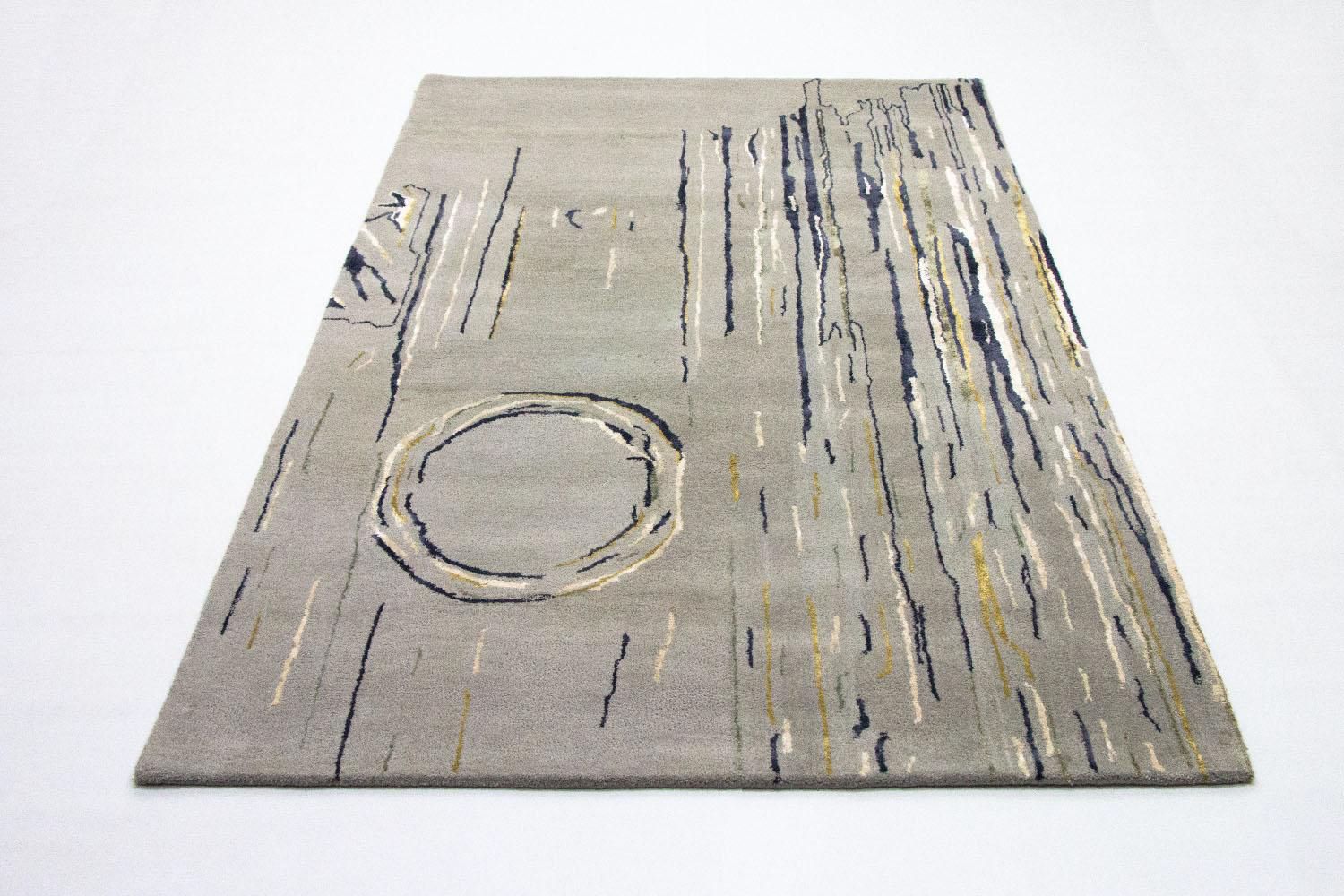 Alfombra de diseño - 244 x 157 cm - beige
