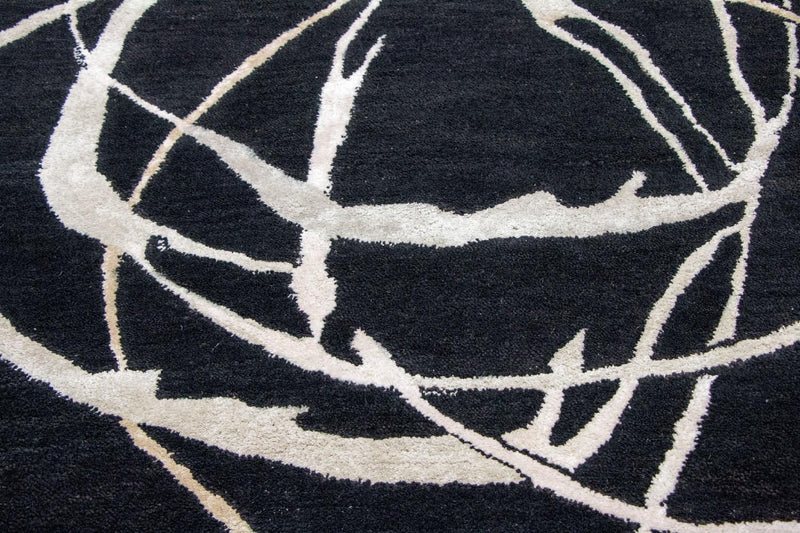Alfombra de diseño - 245 x 153 cm - azul